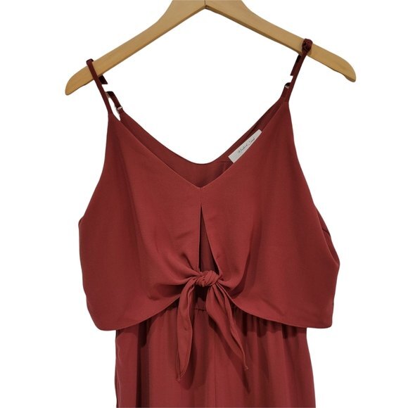 Mustard Seed Wide Leg Pant Jumpsuit Tie Bodice, Medium, Excellent Used Condition - Picture 5 of 7